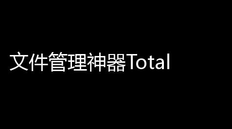 文件管理神器Total CommanderV8032位美化增强版_江南百景图gg修改不了