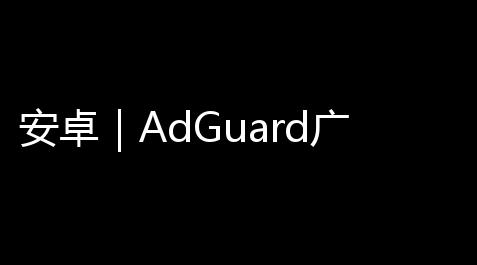 安卓|AdGuard广告杀手绿化版 AdGuard4727广告拦截神器 解锁专业版_天天酷跑城市地铁跑酷