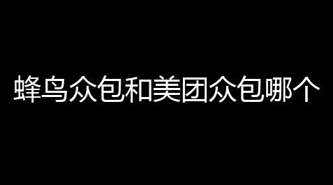 蜂鸟众包和美团众包哪个好_三角洲行动物资透视